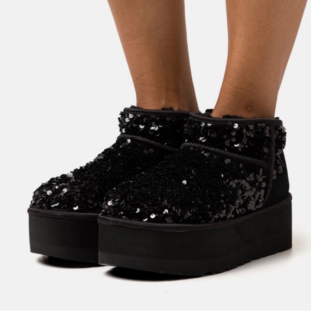 Ultra mini chunky sequin Ugg boot
